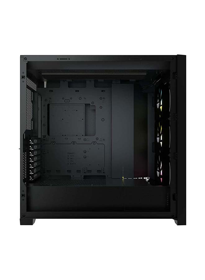 CORSAIR - iCUE 5000X RGB Tempered Glass Mid-Tower ATX PC Smart Case - Image 1