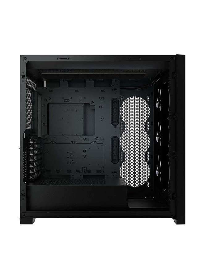 CORSAIR - iCUE 5000X RGB Tempered Glass Mid-Tower ATX PC Smart Case - Image 1
