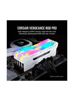 كورسير وحدة ذاكرة مضيئة DDR4 بسعة 3200 ميجا هرتز بتقنية XMP 2.0 مع إضاءة LED متعددة الألوان RGB مفعمة بالحماس طراز C16  - Image 2