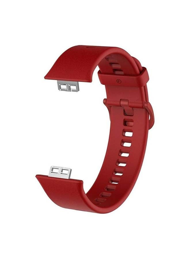 Replacement Band For Huawei Watch Fit Red - Image 1