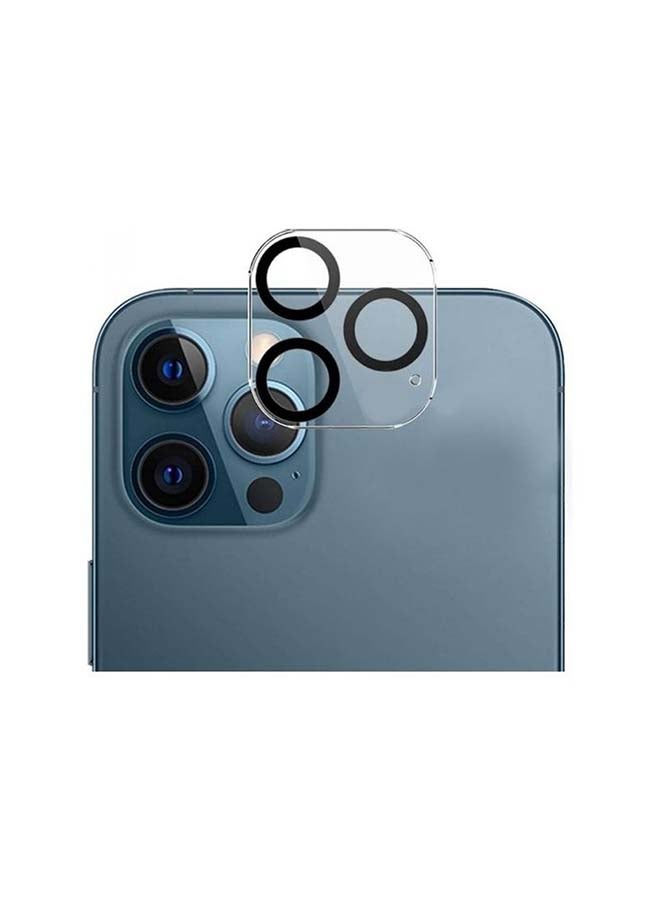 Generic Camera Lens Protector For iPhone 12 Pro Max Clear/Black  - Image 2