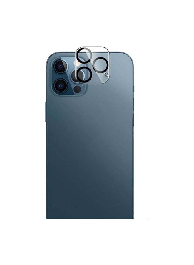 Generic Camera Lens Protector For iPhone 12 Pro Max Clear/Black  - Image 3
