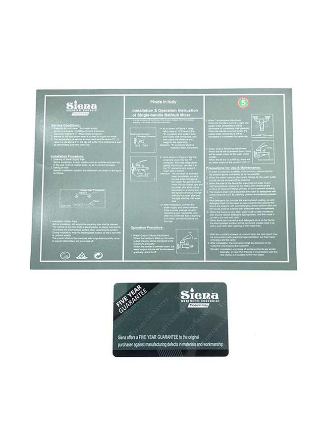 سيينا صنبور مطبخ من السلسلة 9. فضي - Image 4