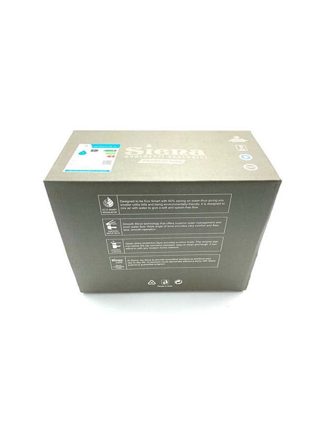 سيينا صنبور مرحاض فضي - Image 4