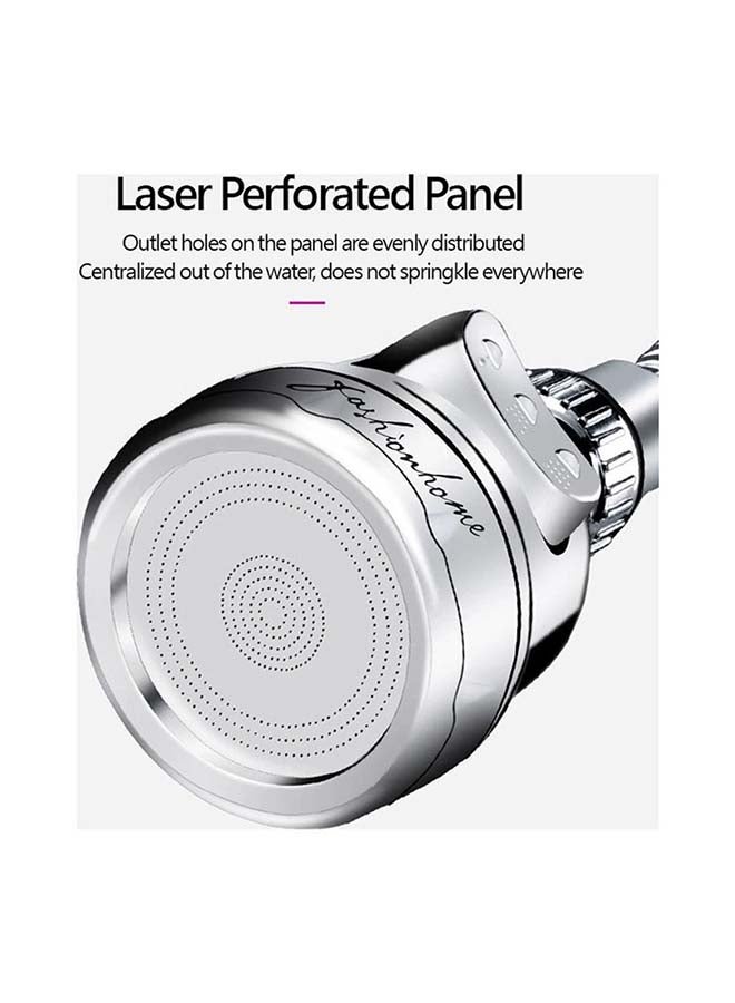 fashionhome - 360 Rotating Kitchen Faucet Nozzle Aerator Silver - Image 1