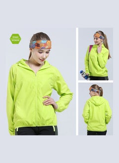Generic Sun Protective Waterproof Jacket Green  - Image 2