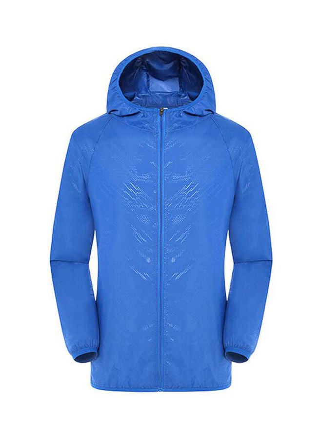 Generic - Sun Protective Waterproof Jacket Blue - Image 1