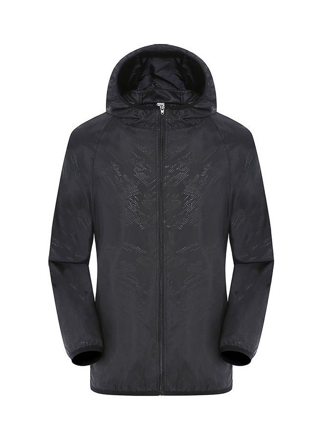 Generic - Sun Protective Waterproof Jacket Black - Image 1