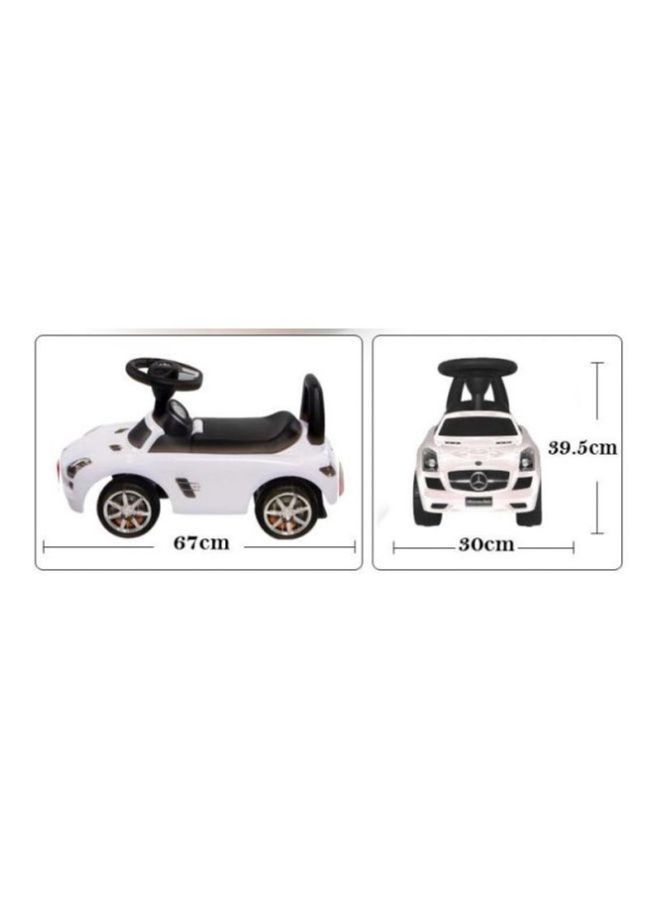 أملا سيارة مرسيدس بنز تعمل بالدفع 152.4x38.1x76.2سم - Image 3