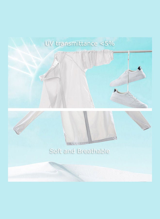 Generic - UV Sunshine Waterproof Coat Blue - Image 1