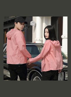 Generic UV Sunshine Waterproof Coat Pink  - Image 3