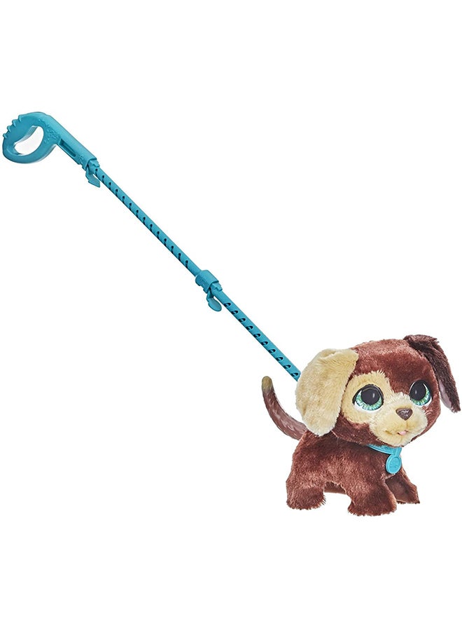 فور ريل لعبة جرو تفاعلية من Frr Walkalots Big Wags، أصوات حيوانات أليفة ممتعة ومشي مرتد، للأعمار من 4 سنوات فما فوق - Image 1