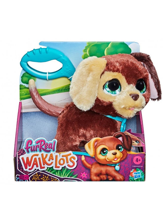 فور ريل لعبة جرو تفاعلية من Frr Walkalots Big Wags، أصوات حيوانات أليفة ممتعة ومشي مرتد، للأعمار من 4 سنوات فما فوق - Image 2