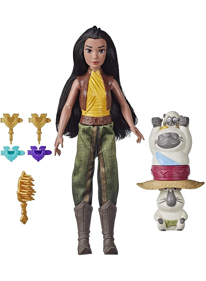 Disney Princess Raya and the Last Dragon Strength and Style Set Fashion Doll - Image 1