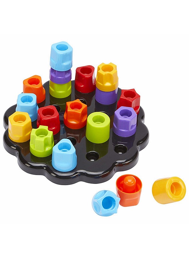 20 Piece Tots First Chunky Pegs 15.6X9.5X3.6cm  - Image 1
