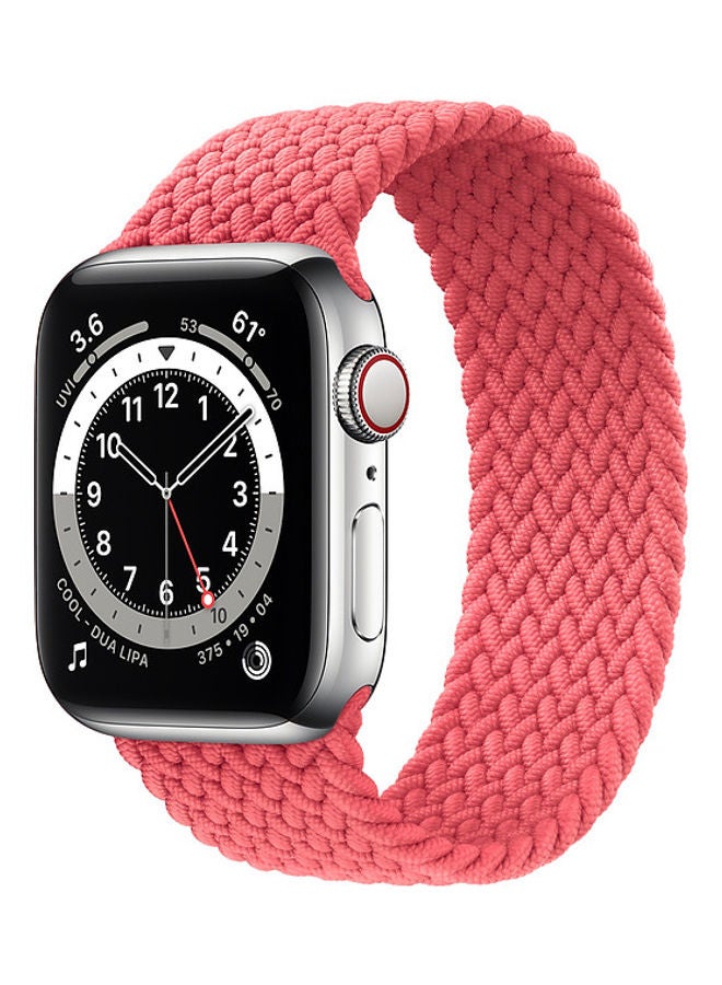 HuHa Replacement Strap Watchband For Apple Watch Series 7 41mm / 6 / SE / 5 / 4 40mm / 3 / 2 / 1 38mm Pink - Image 2