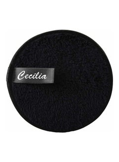 Cecilia 3-Pads Grapefruit Reusable Makeup Remover Black  - Image 1