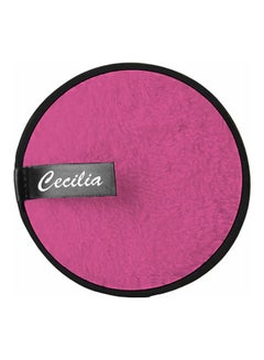 Cecilia 3-Pads Grapefruit Reusable Makeup Remover Rose Red  - Image 1