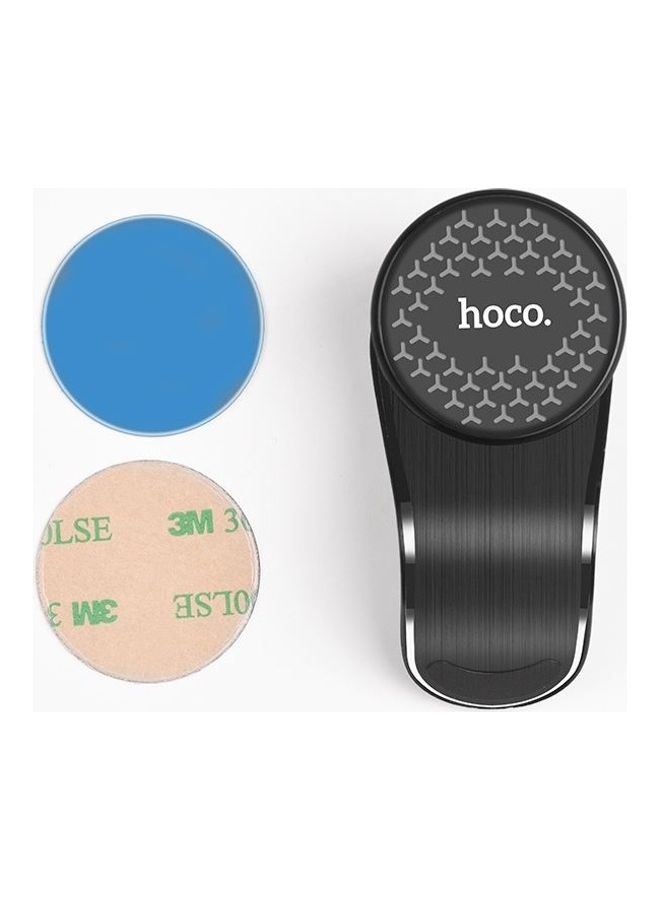 Hoco Strong Magnetic Air Outlet Magnetic Holder Silver/Black - Image 5