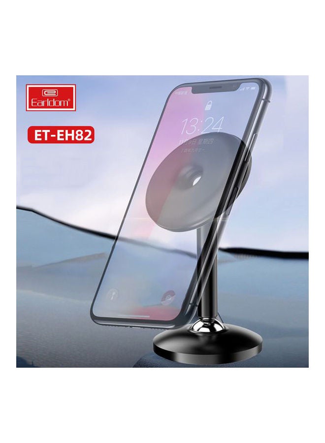 Earldom Car Mount Magnetic Holder For Smartphones Black - Image 2