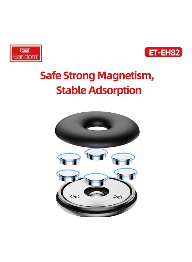 Earldom Car Mount Magnetic Holder For Smartphones Black - Image 3