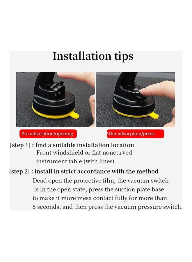 Earldom Adjustable 360 Degree Rotation Car Holder For Mobiles  - Image 3