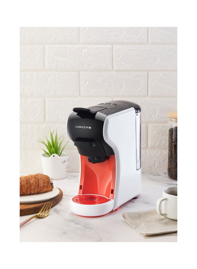 LAWAZIM Professional Capsule Coffee Maker 1450.0 W 05-2412-01 White  - Image 4