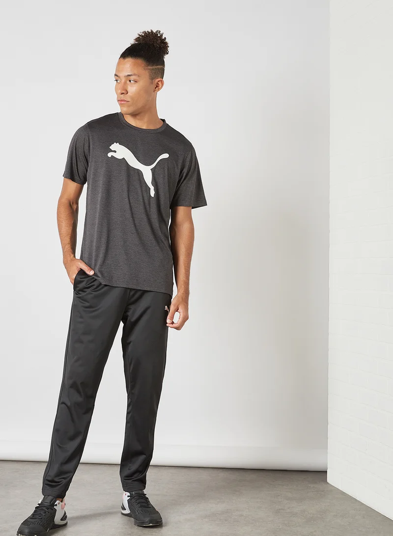 PUMA Fav Cat Training T-Shirt Dark Grey Heather
