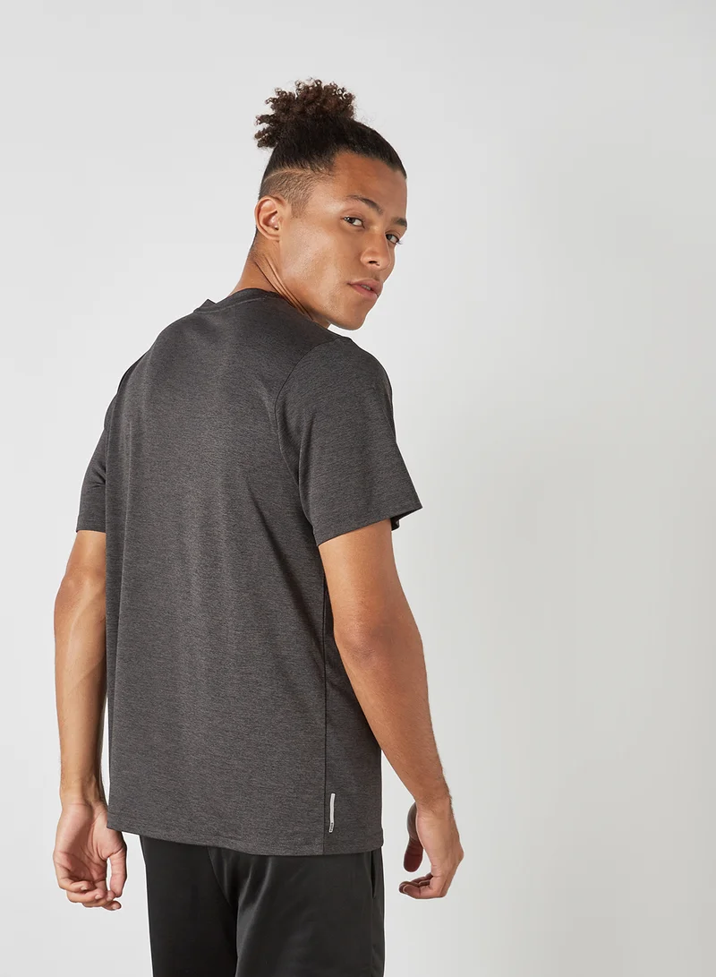 PUMA Fav Cat Training T-Shirt Dark Grey Heather