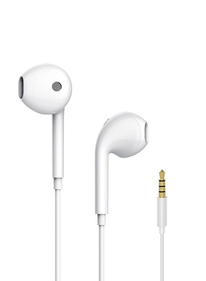 Lenovo - In-Ear Wired Earphone White - Image 1