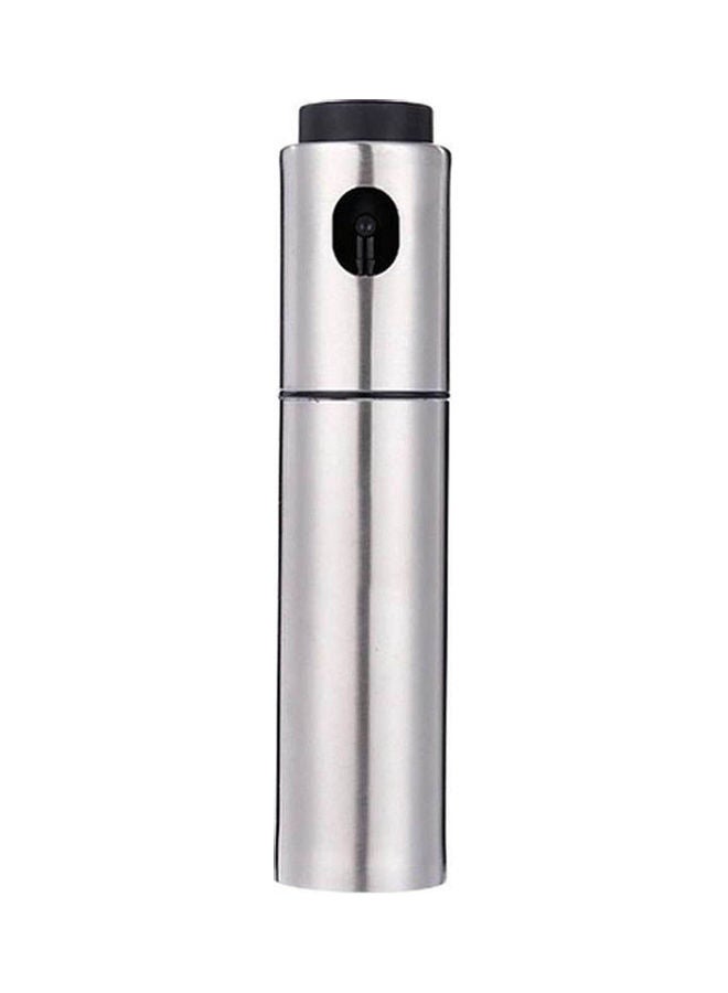 Olive Oil And Vinegar Sprayer Oil Bottle For Portion Control Cooking And Baking Silver 100ml