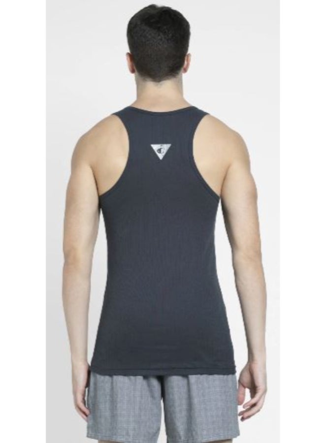 Racer Back Vest Blue