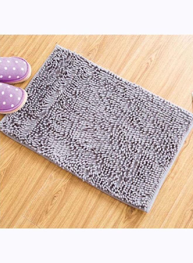 Anti-Skid Bath Mat Grey One Size - Image 2