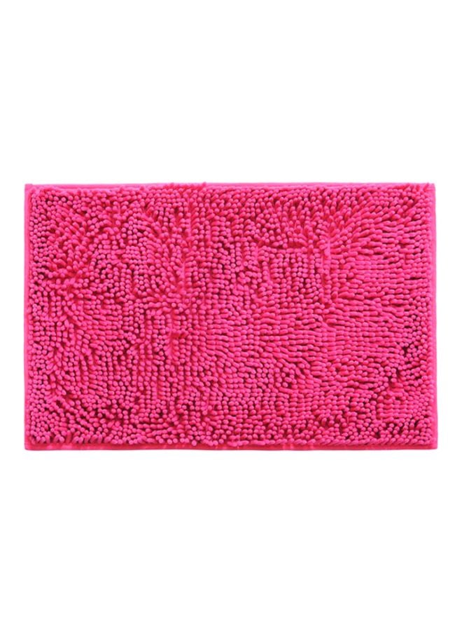 بساط حمام من المايكروفايبر وردي 20x32سم - Image 1