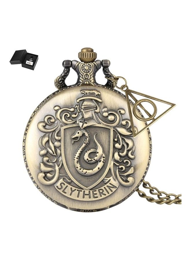YASH - HP Slytherin Inspired Quartz Pocket Watch - Image 1