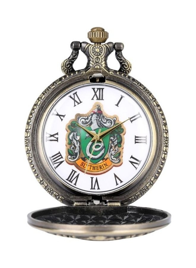 YASH - HP Slytherin Inspired Quartz Pocket Watch - Image 1