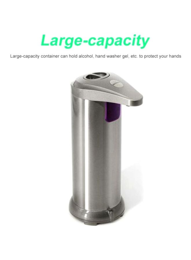 Generic - Automatic Soap Dispenser With Infrared Sensor Silver/Purple - Image 1