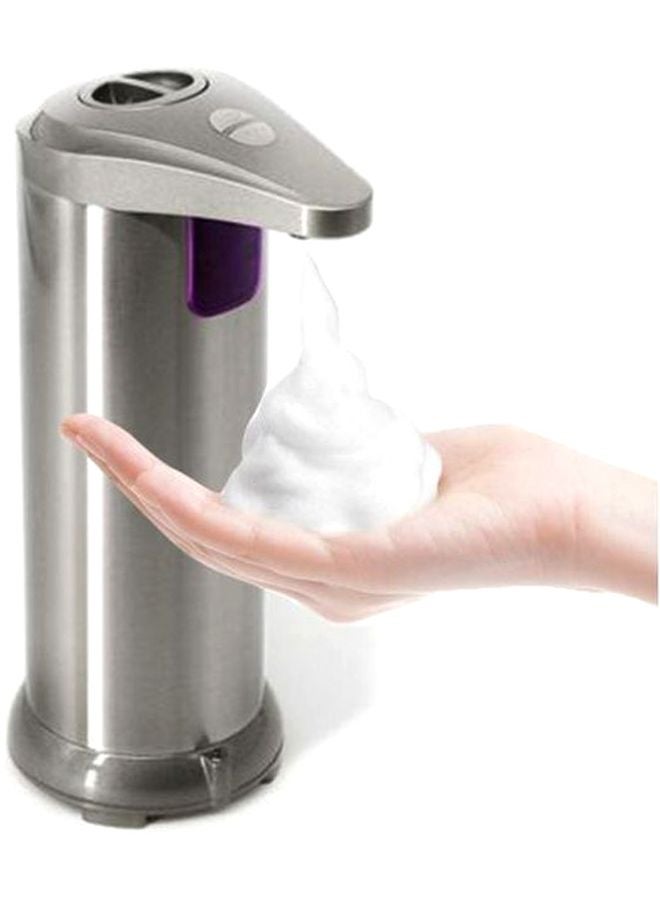 Generic - Automatic Soap Dispenser With Infrared Sensor Silver/Purple - Image 1