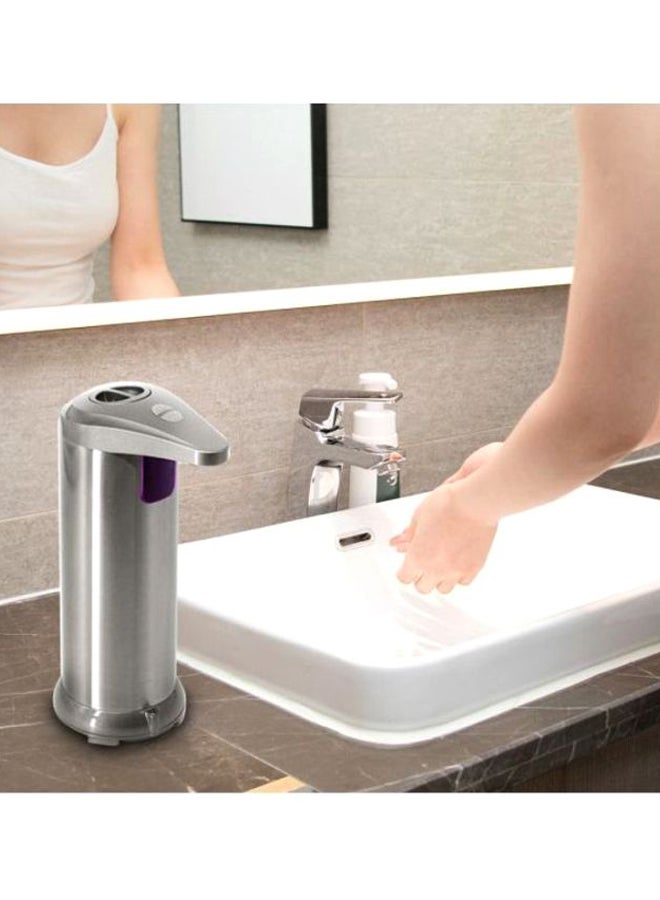 Generic - Automatic Soap Dispenser With Infrared Sensor Silver/Purple - Image 1