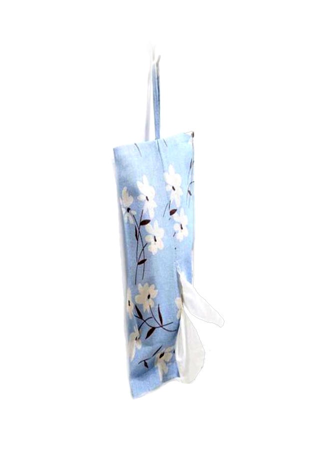 Tissue Boxes And Paper Towels Blue/White 