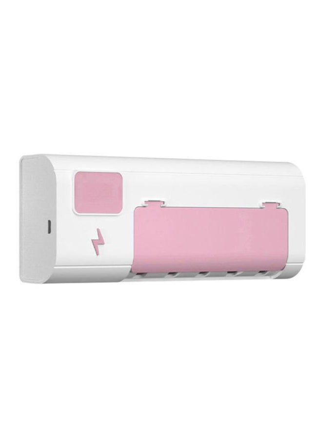 Generic UV Toothbrush Sanitizer White//Pink 21x5.5x8.5cm  - Image 2