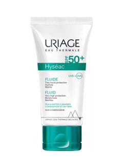 Uriage Hyseac Fluid Spf 50 Clear 50ml  - Image 1