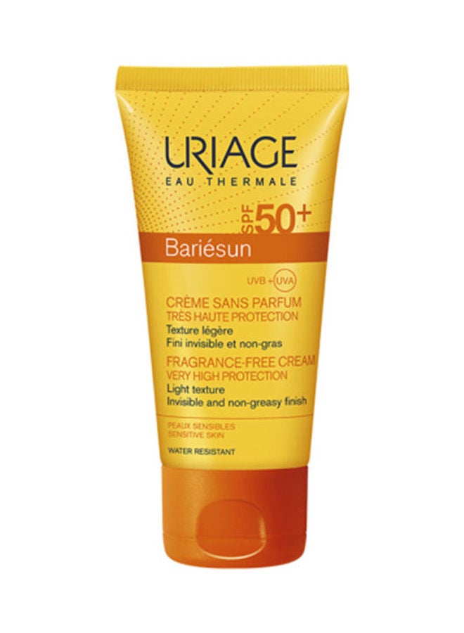 يورياج كريم من دون عطر بعامل حماية من الشمس +SPF50 من مجموعة باريسون شفاف 50ملليلتر - Image 2