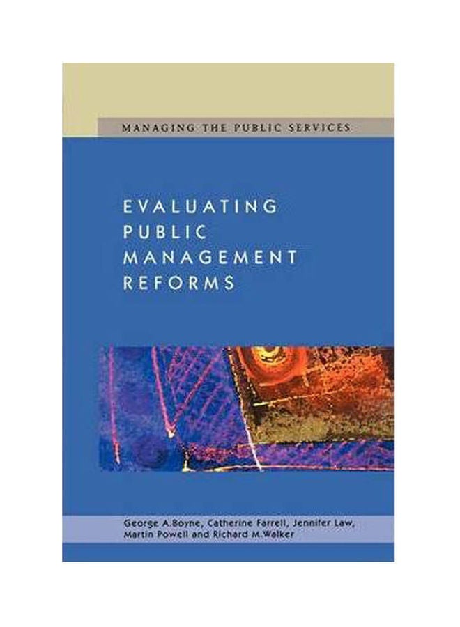 null - Evaluating Public Management Reforms: Principles And Practice Paperback English by Catherine Farrell - 2003 - Image 1