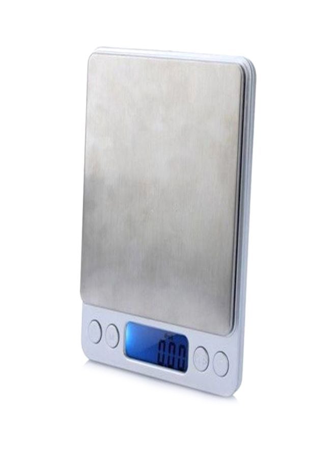 Generic - Digital Platform Weighing Balance Scale With Trays Silver - Image 1