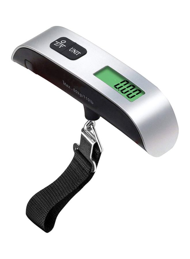Generic - Portable Hanging Digital Scale Silver/Black - Image 1