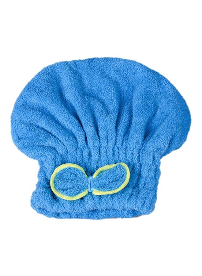 Quick Hair Drying Shower Cap Blue 22x3x20cm - Image 1