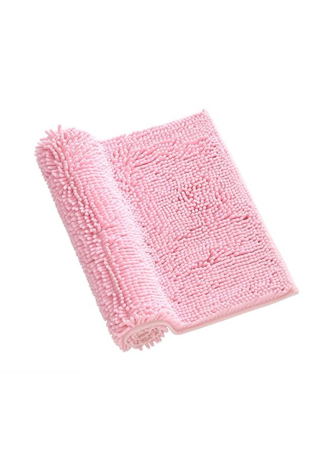 2-Piece Bathroom Mats Set Pink U-Shaped (20c32), Mat (20x20)cm - Image 2