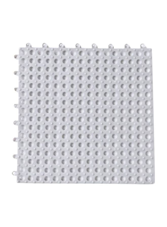 Anti Slip Bathroom Mat Grey One Size 