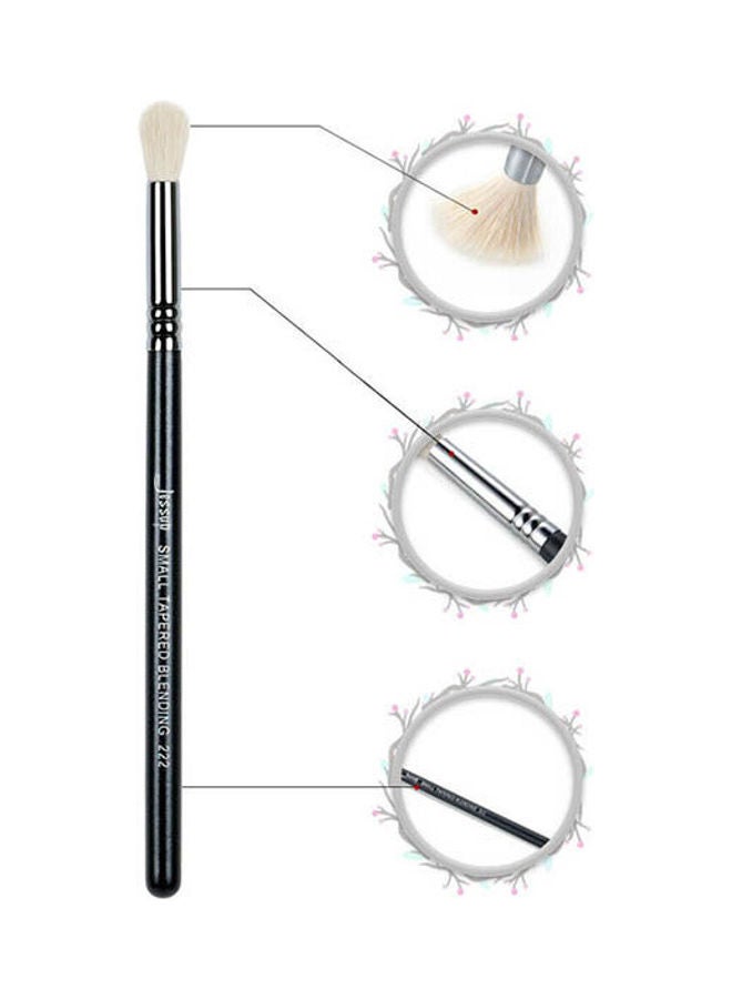 Jessup 222 Eye Makeup Brush Black/Silver/Beige 